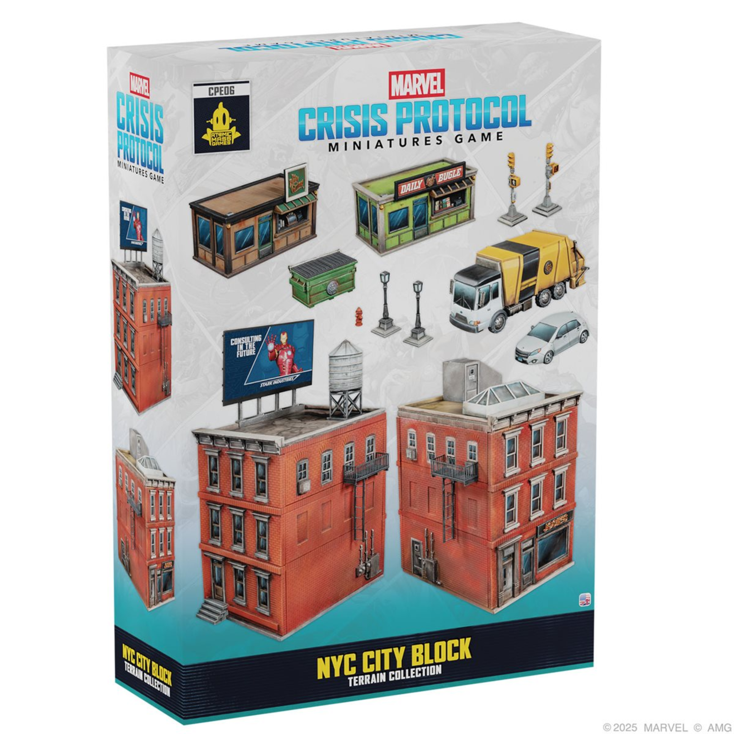 MCP NYC City Block Terrain Front of Box